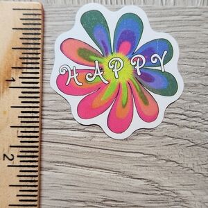10 for $10 Flower Power Stickers Groovy Hippie 60s 70s Flower Child A648